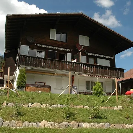 Chalet Spacious Chalet In Eriz With Riverside Garden *